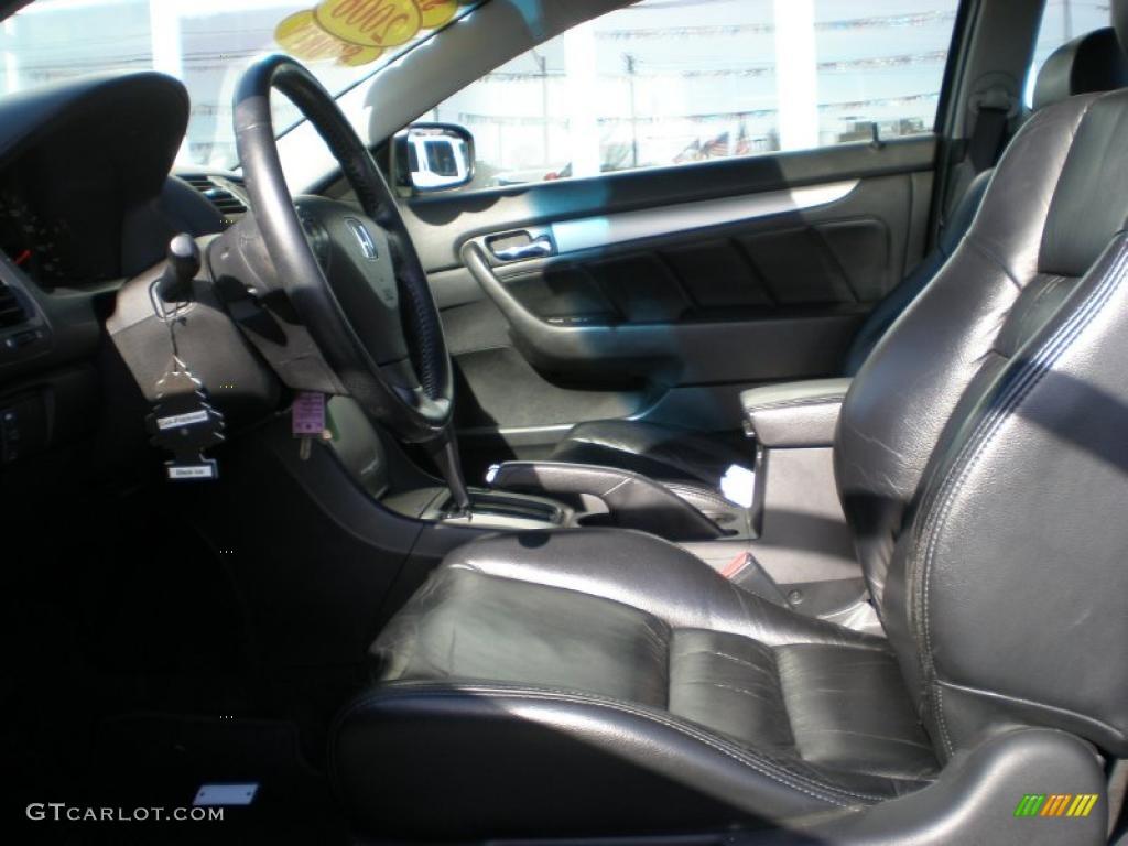 2006 Accord EX-L Coupe - Nighthawk Black Pearl / Black photo #11