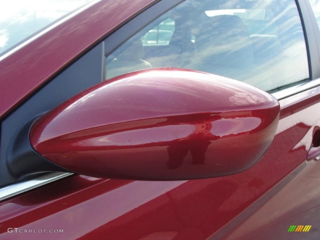 2011 Sonata GLS - Venetian Red / Camel photo #11