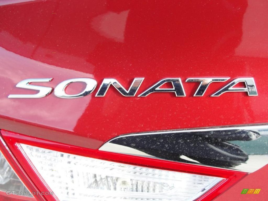 2011 Sonata GLS - Venetian Red / Camel photo #14
