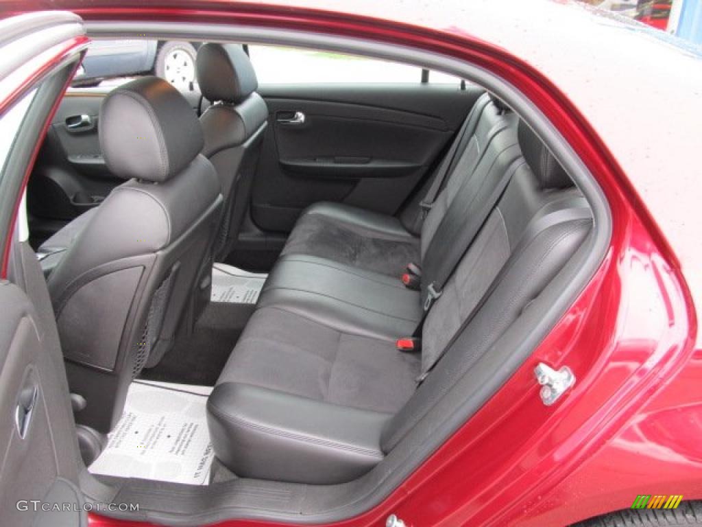 2008 Malibu LT Sedan - Red Jewel Tint Coat / Ebony photo #14