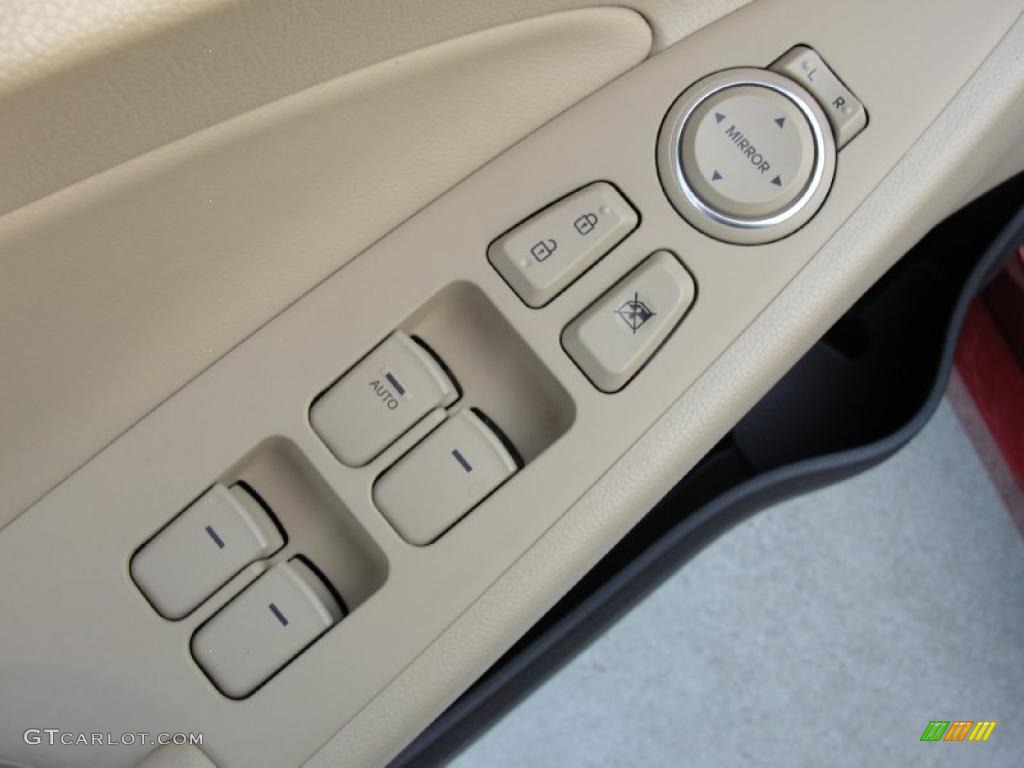 2011 Sonata GLS - Venetian Red / Camel photo #20