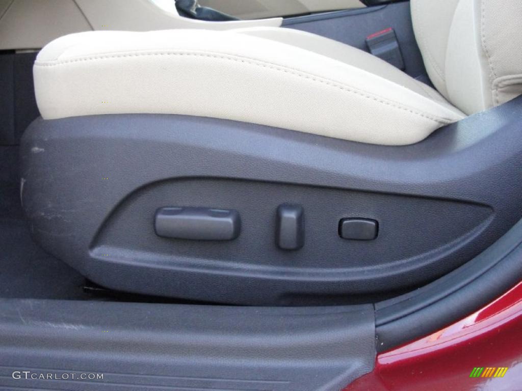 2011 Sonata GLS - Venetian Red / Camel photo #22