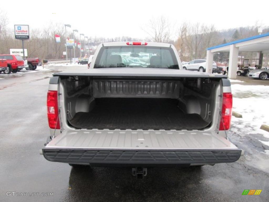 2009 Silverado 1500 Extended Cab 4x4 - Silver Birch Metallic / Light Titanium photo #4