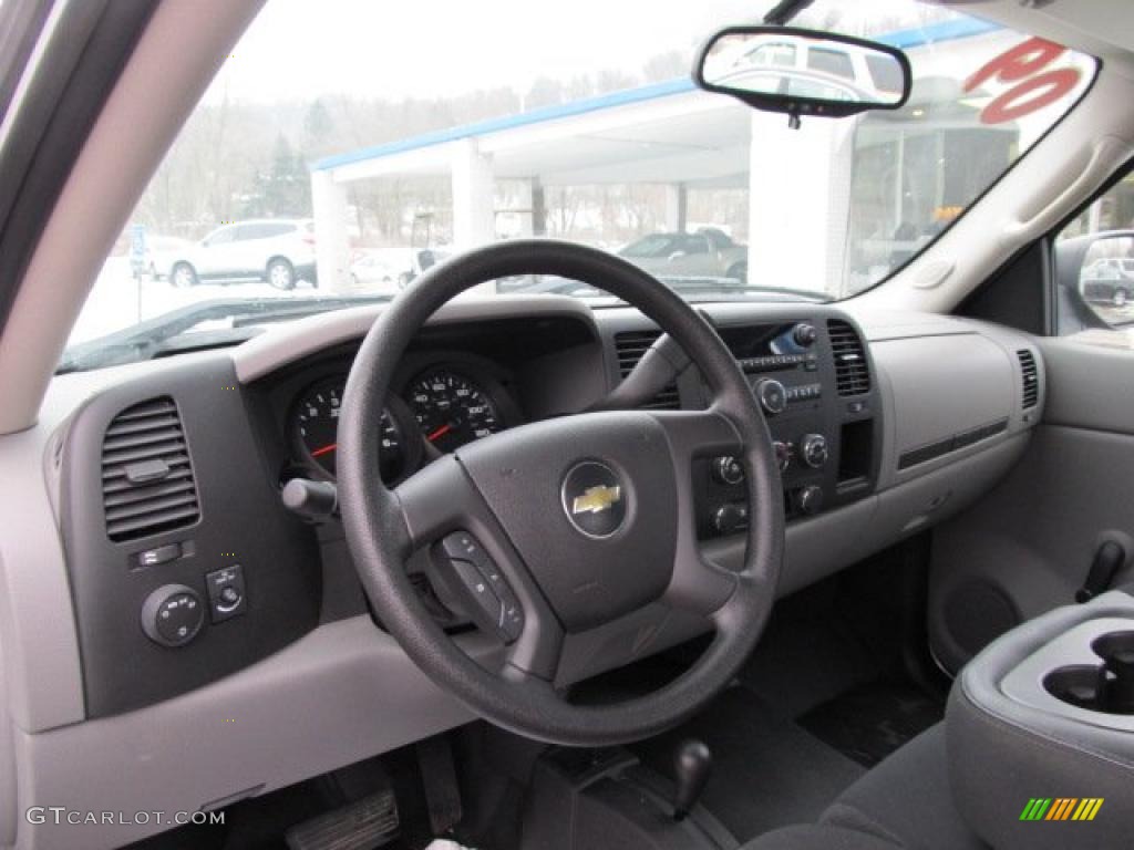 2009 Silverado 1500 Extended Cab 4x4 - Silver Birch Metallic / Light Titanium photo #7