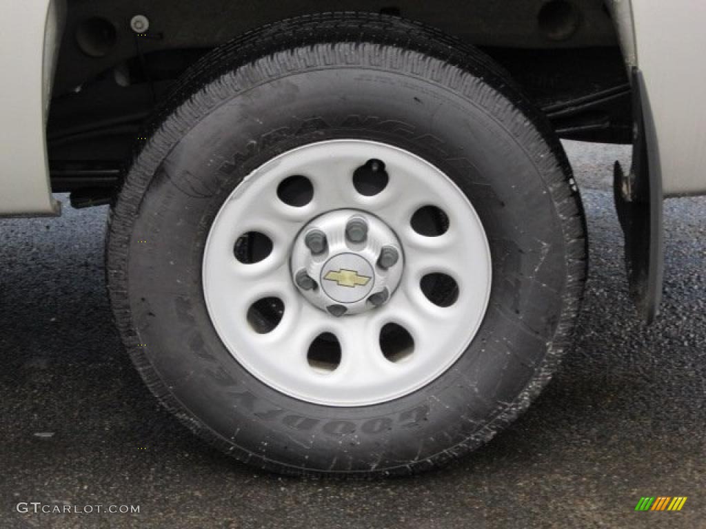2009 Silverado 1500 Extended Cab 4x4 - Silver Birch Metallic / Light Titanium photo #10