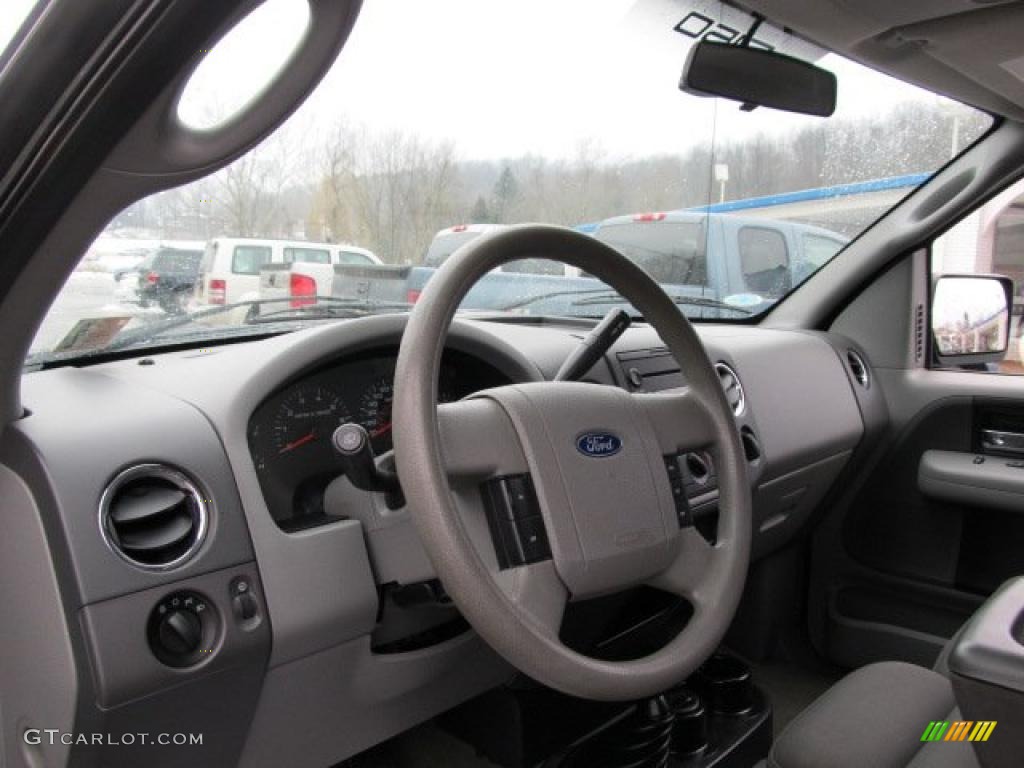 2005 F150 XLT SuperCab 4x4 - True Blue Metallic / Medium Flint Grey photo #8