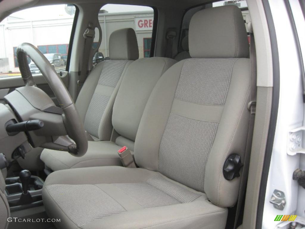 Khaki Interior 2008 Dodge Ram 3500 SLT Quad Cab 4x4 Chassis Photo #44626264