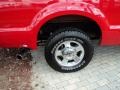 2007 Red Clearcoat Ford F250 Super Duty Lariat SuperCab  photo #4