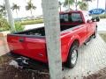 2007 Red Clearcoat Ford F250 Super Duty Lariat SuperCab  photo #6