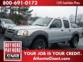 Silver Ice Metallic 2001 Nissan Frontier XE V6 Crew Cab