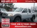 2001 Silver Ice Metallic Nissan Frontier XE V6 Crew Cab  photo #1