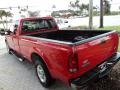 2007 Red Clearcoat Ford F250 Super Duty Lariat SuperCab  photo #9