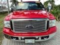 2007 Red Clearcoat Ford F250 Super Duty Lariat SuperCab  photo #14