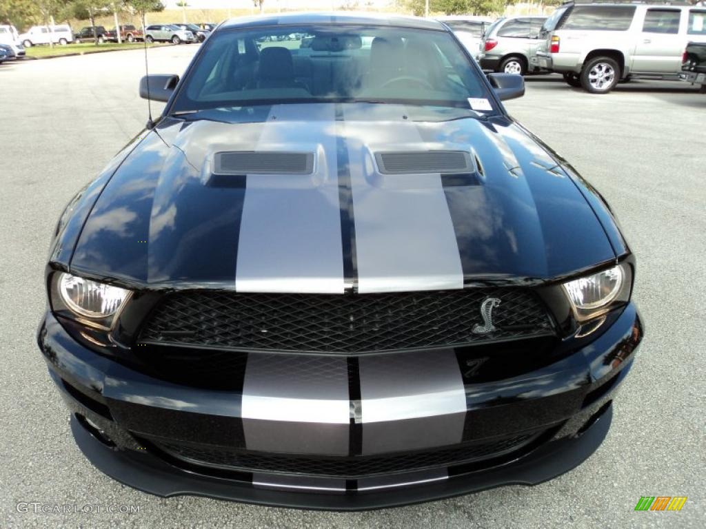 2007 Mustang Shelby GT500 Coupe - Black / Black Leather photo #18