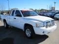 Bright White - Dakota SLT Club Cab Photo No. 7