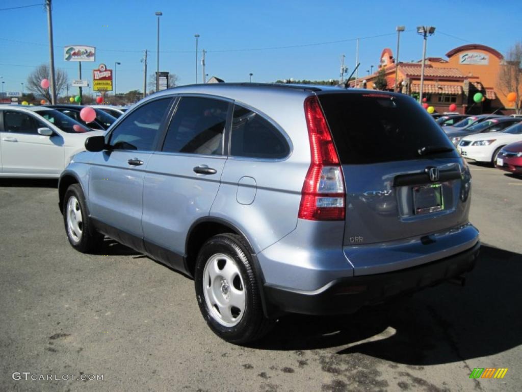 2009 CR-V LX - Glacier Blue Metallic / Gray photo #3