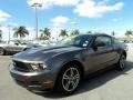 2010 Sterling Grey Metallic Ford Mustang V6 Premium Coupe  photo #13