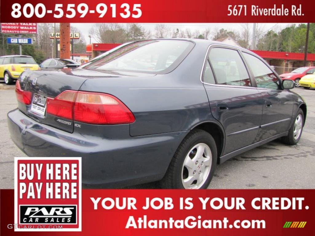 1998 Accord EX Sedan - Raisin Pearl / Gray photo #3