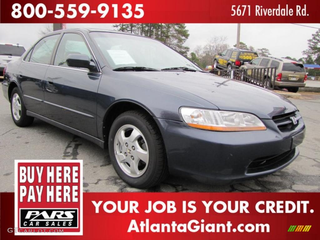 1998 Accord EX Sedan - Raisin Pearl / Gray photo #4