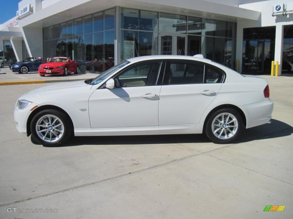 2011 3 Series 328i Sedan - Alpine White / Oyster/Black Dakota Leather photo #3