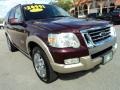 2008 Dark Cherry Metallic Ford Explorer Eddie Bauer  photo #2