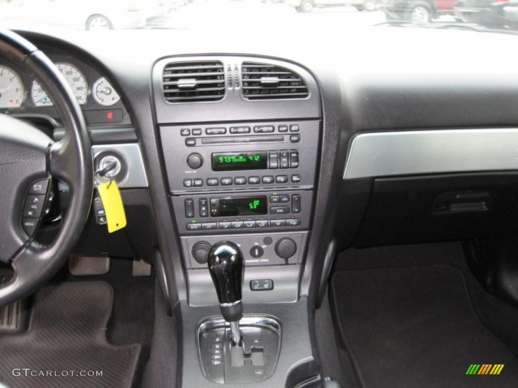 2004 Ford Thunderbird Deluxe Roadster Black Ink Dashboard Photo #44631154