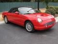 Torch Red 2004 Ford Thunderbird Deluxe Roadster Exterior