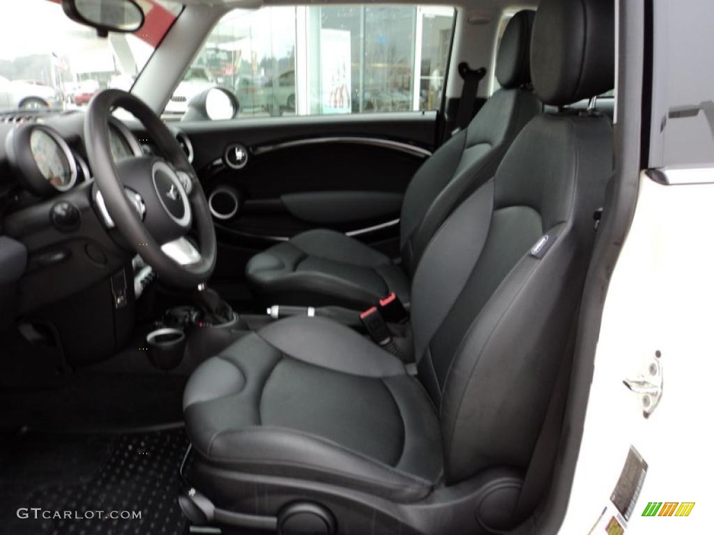 Grey/Carbon Black Interior 2007 Mini Cooper S Hardtop Photo #44631482