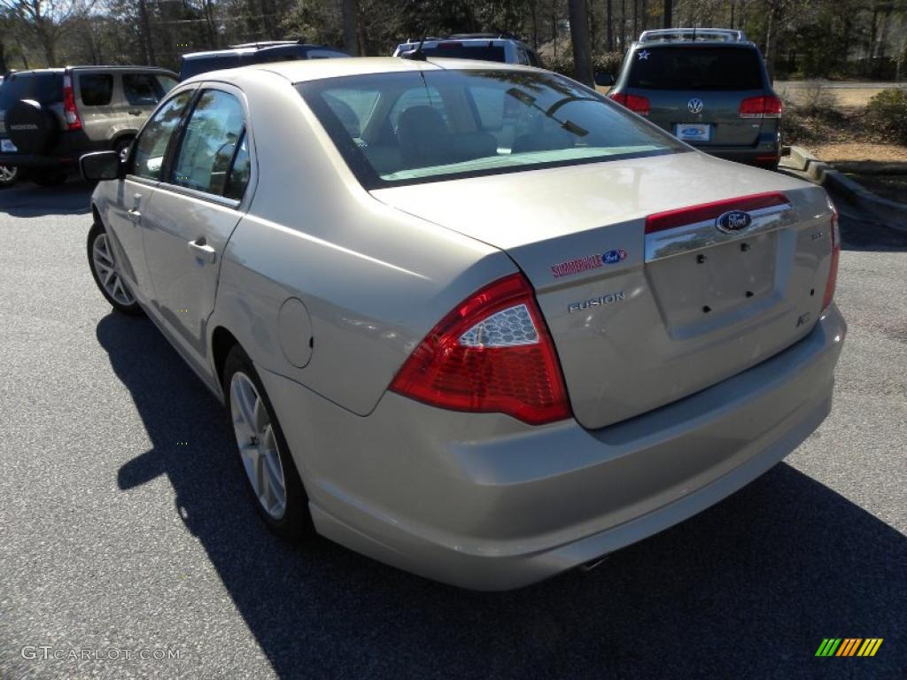 2010 Fusion SEL V6 - Smokestone Metallic / Medium Light Stone photo #17