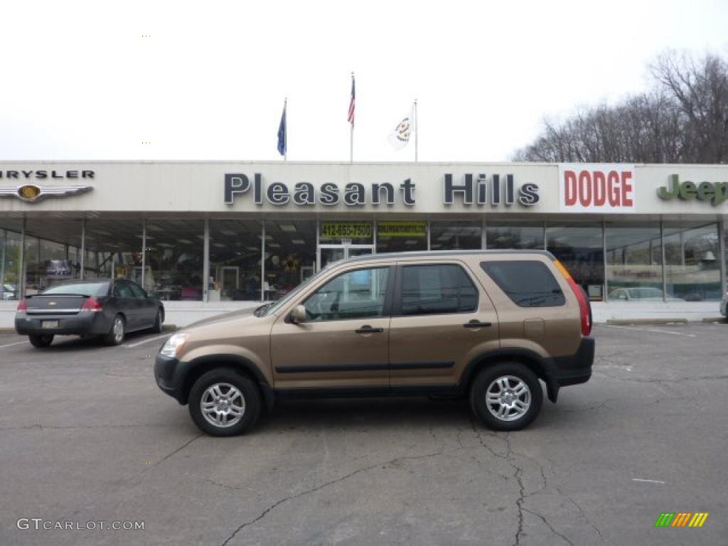 2003 CR-V EX 4WD - Mojave Mist Metallic / Saddle photo #1