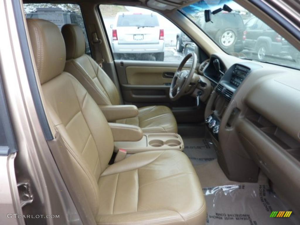 2003 CR-V EX 4WD - Mojave Mist Metallic / Saddle photo #13
