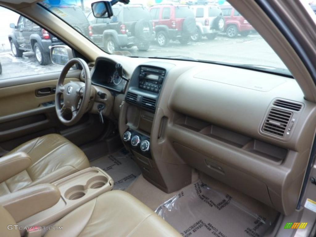 2003 CR-V EX 4WD - Mojave Mist Metallic / Saddle photo #14