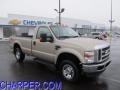 Pueblo Gold Metallic - F250 Super Duty XLT Regular Cab 4x4 Photo No. 1