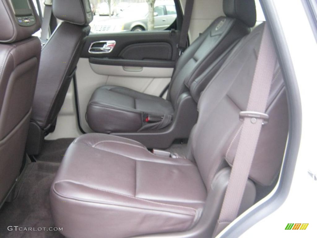 Cocoa/Light Linen Tehama Leather Interior 2011 Cadillac Escalade Platinum AWD Photo #44633502