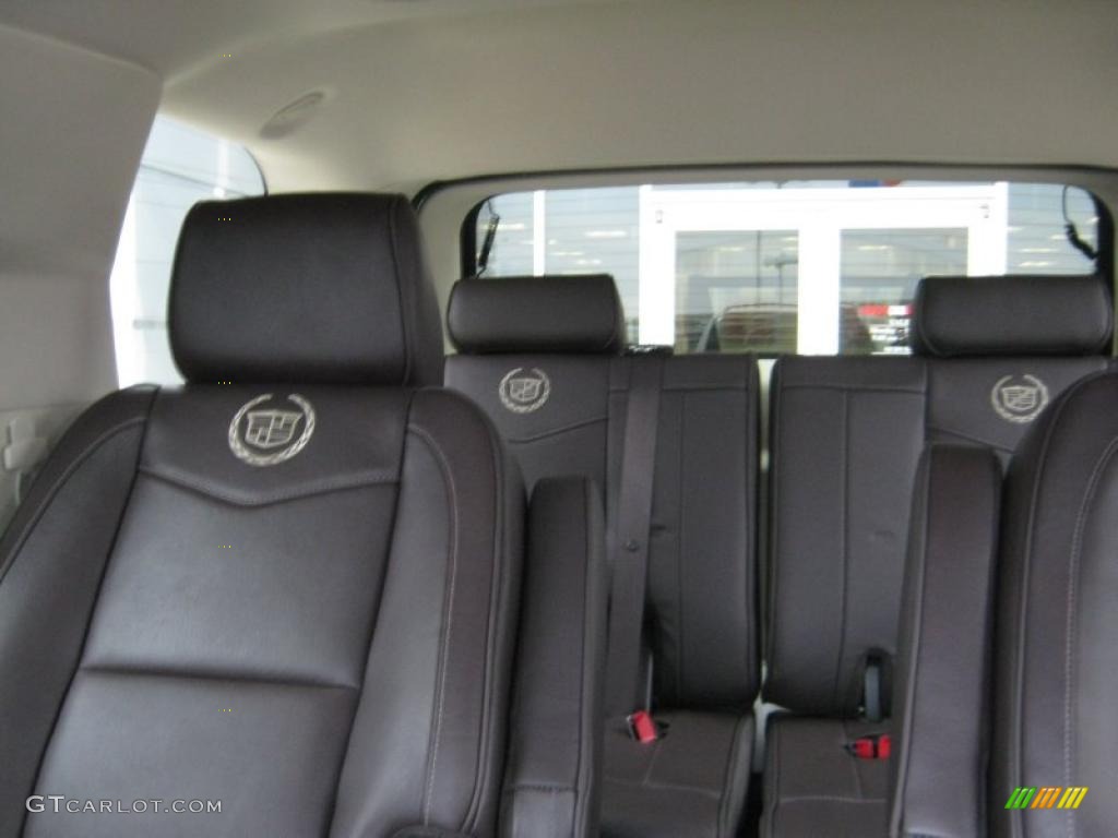 2011 Escalade Platinum AWD - White Diamond Tricoat / Cocoa/Light Linen Tehama Leather photo #20