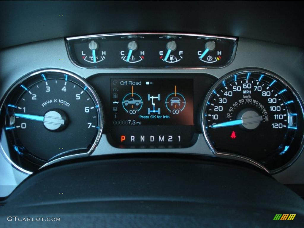 2011 Ford F150 Limited SuperCrew Gauges Photo #44634038