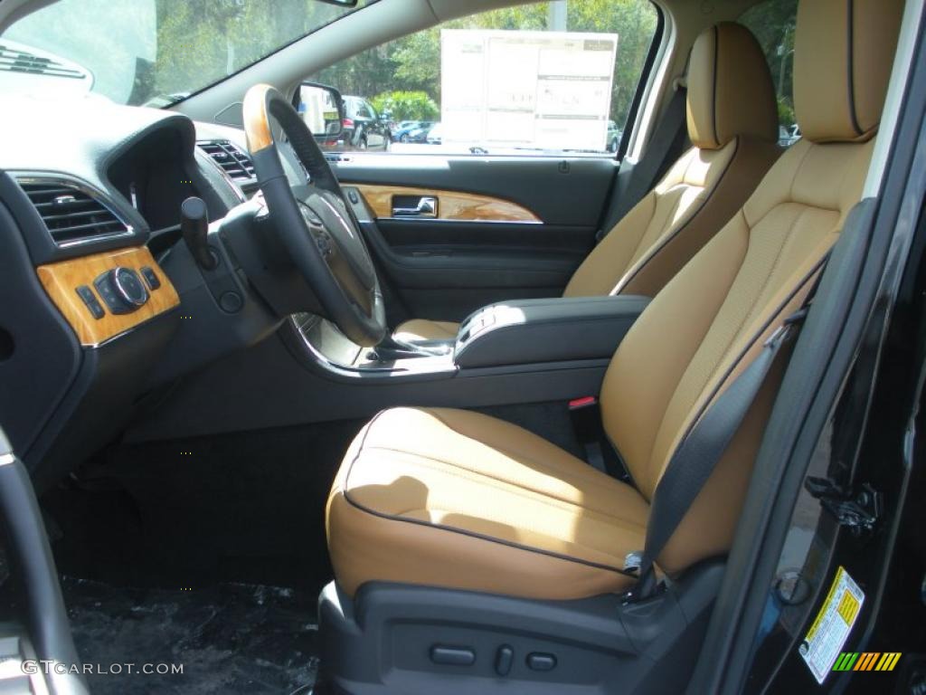 Canyon Charcoal Black Interior 2011 Lincoln Mkx Fwd Photo