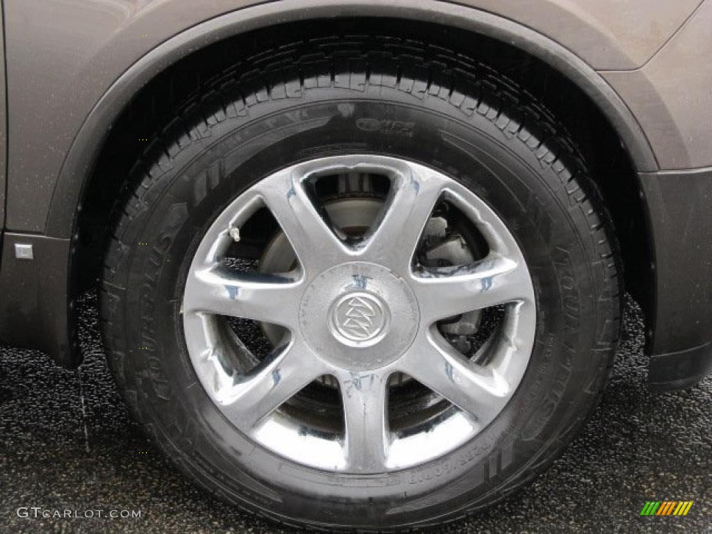 2008 Enclave CXL AWD - Cocoa Metallic / Ebony/Ebony photo #3