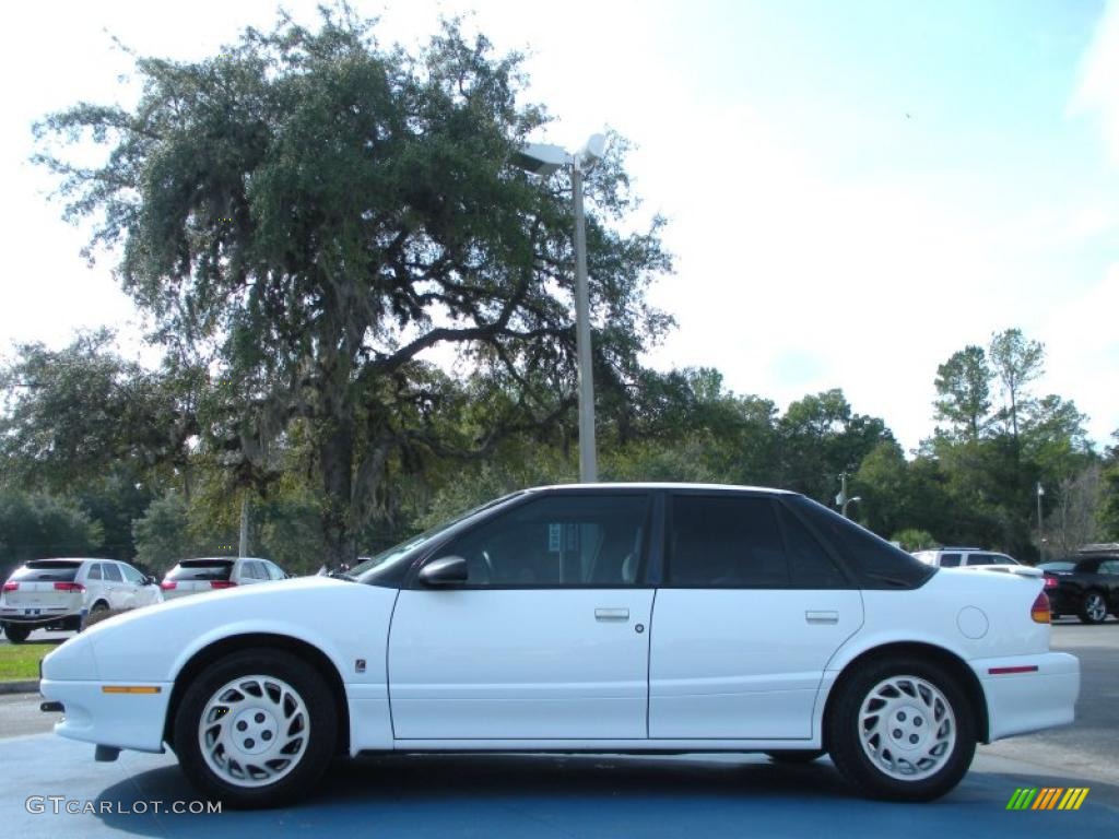 1995 S Series SL2 Sedan - White / Gray photo #2