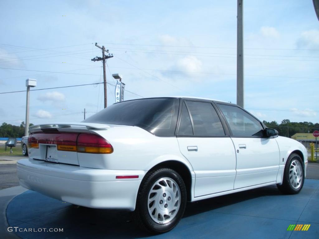 1995 S Series SL2 Sedan - White / Gray photo #5
