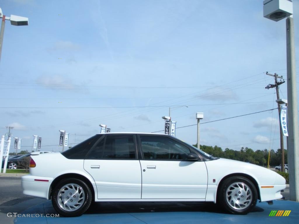 1995 S Series SL2 Sedan - White / Gray photo #6