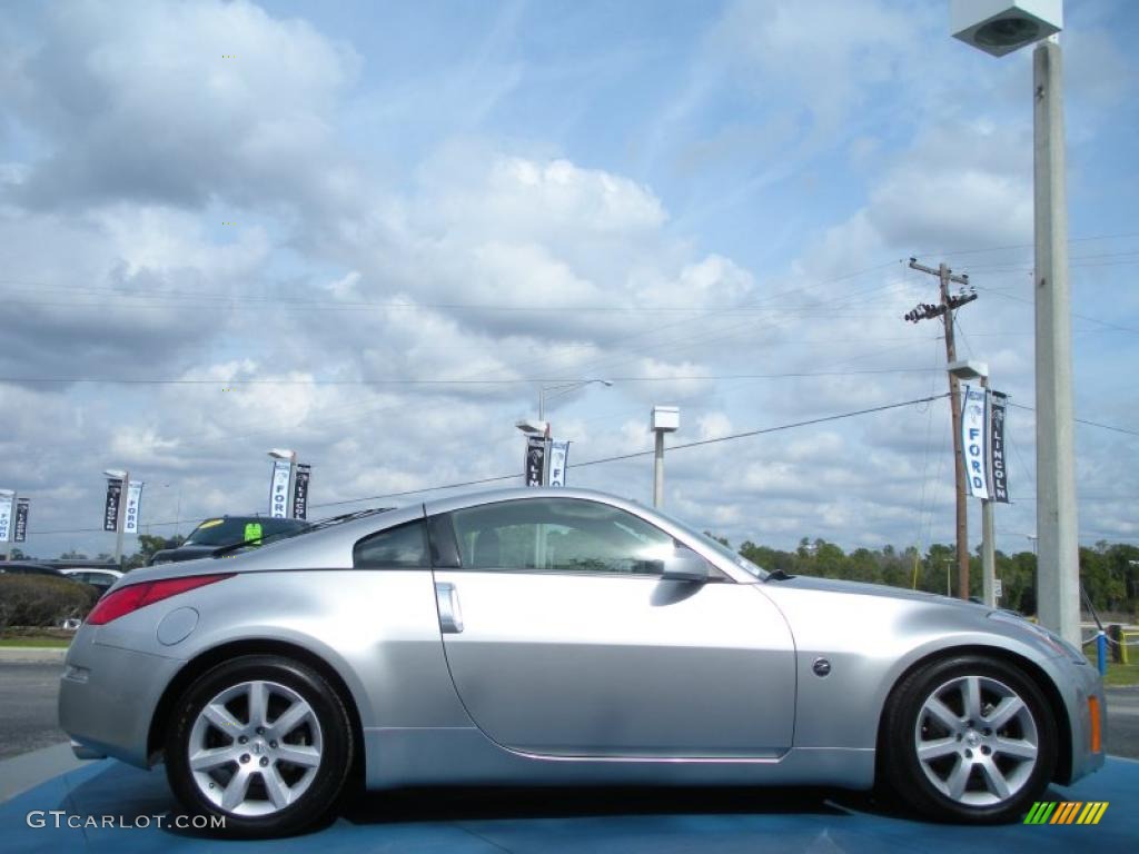 Chrome Silver 2003 Nissan 350Z Coupe Exterior Photo #44635654