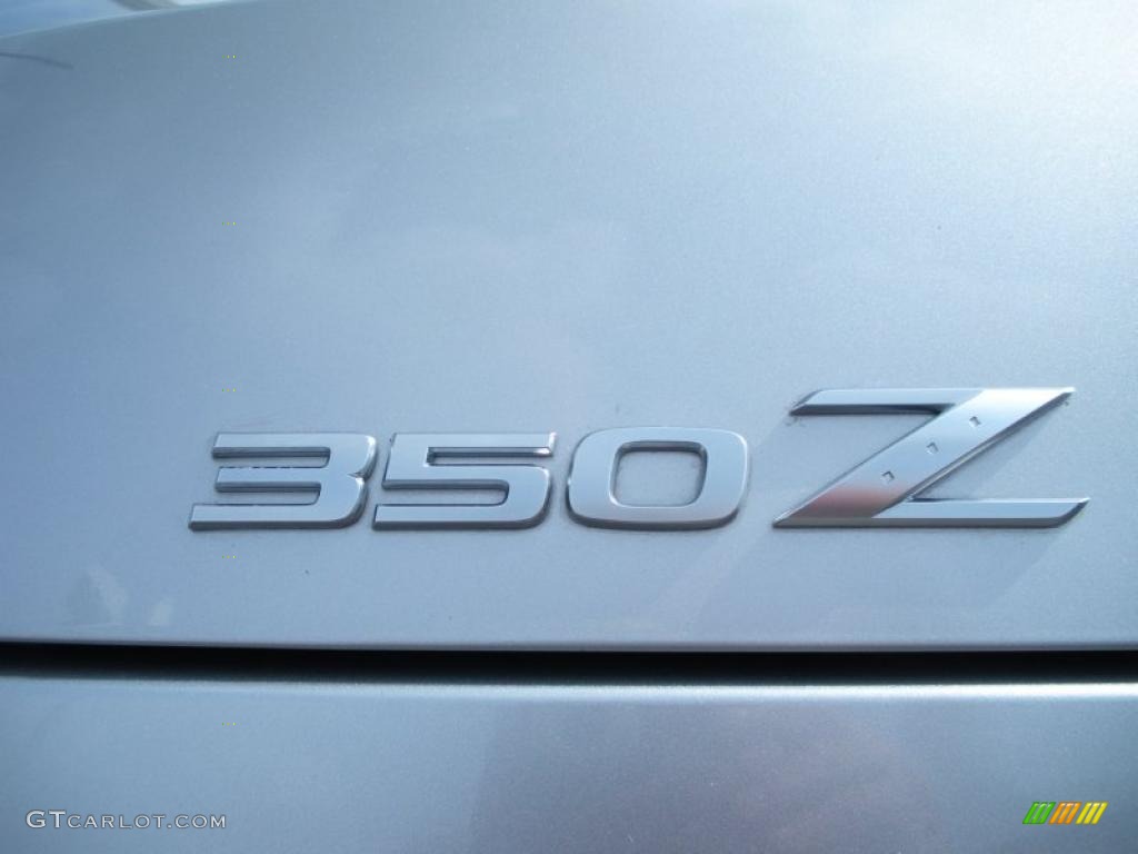2003 350Z Coupe - Chrome Silver / Carbon Black photo #9