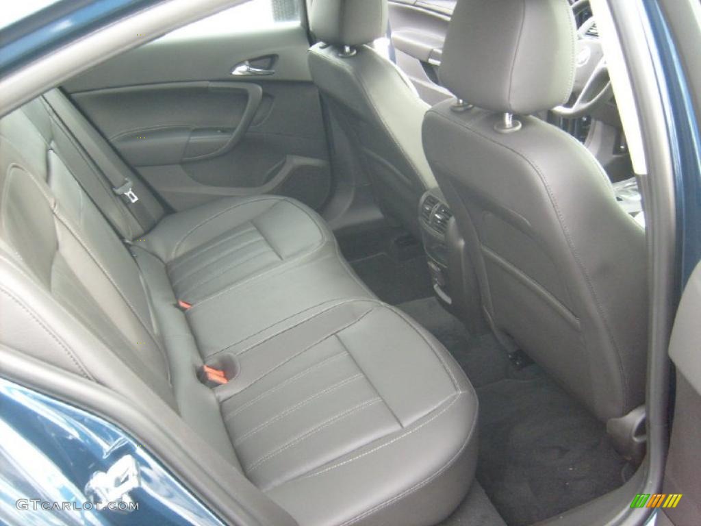 Ebony Interior 2011 Buick Regal CXL Photo #44638070
