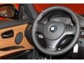 Saddle Brown Dakota Leather Steering Wheel Photo for 2011 BMW 3 Series #44638698