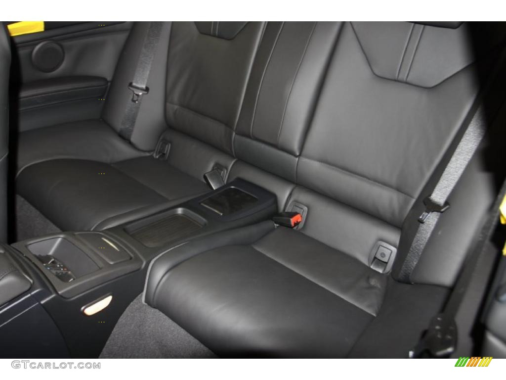 Black Novillo Leather Interior 2011 BMW M3 Coupe Photo #44639038