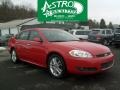 2009 Victory Red Chevrolet Impala LTZ  photo #1