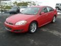 2009 Victory Red Chevrolet Impala LTZ  photo #3