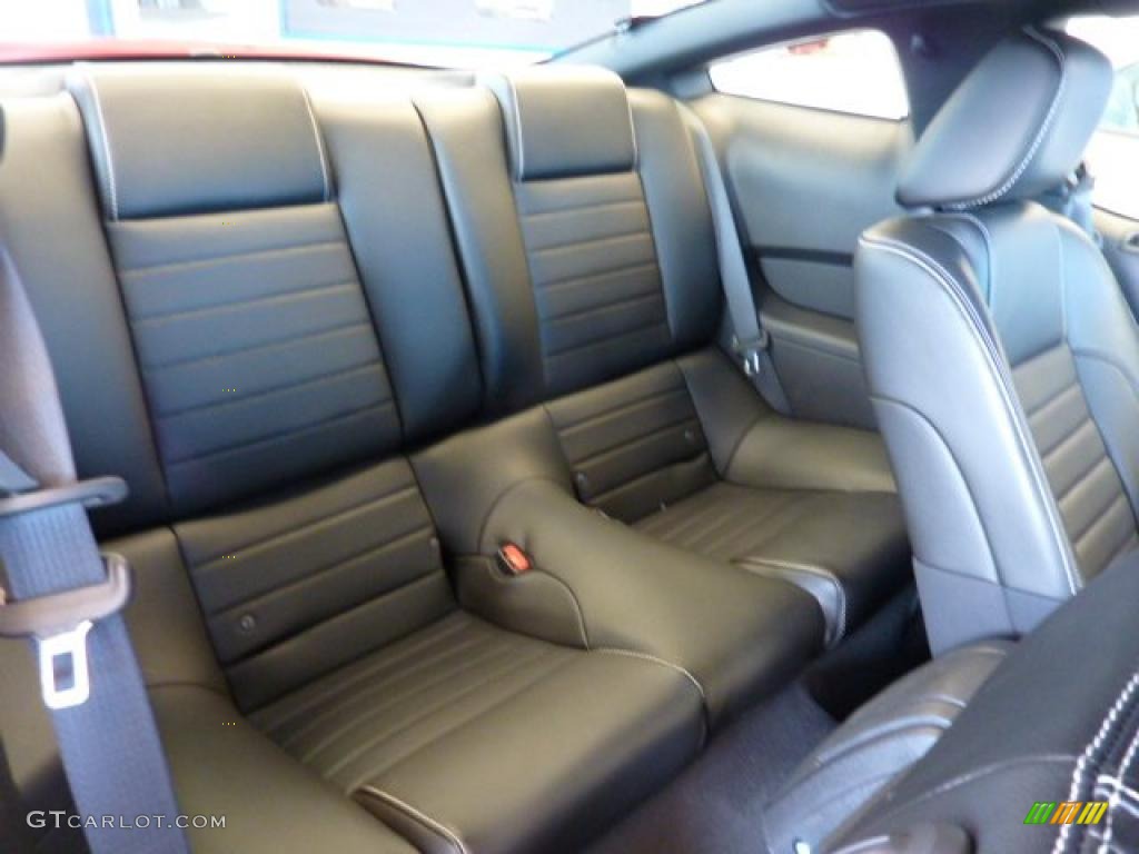 Charcoal Black Interior 2010 Ford Mustang GT Premium Coupe Photo #44640602