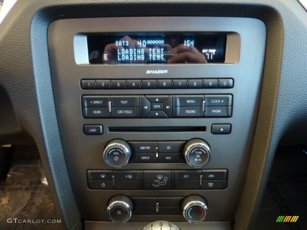 2010 Ford Mustang GT Premium Coupe Controls Photo #44640706